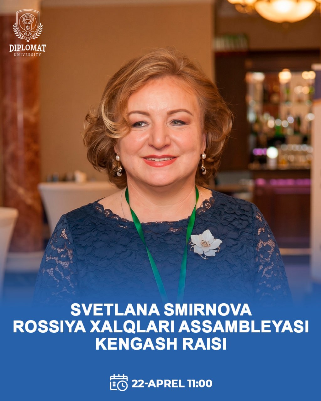 Svetlana Smirnova – Rossiya xalqlari assambleyasi kengash raisi