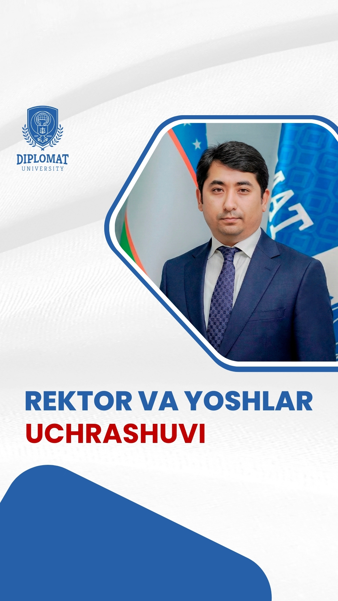 Universitetga yangi o'qishga qabul qilingan talabalar hamda davlat granti sohiblari bilan Rektor uchrashuvi tashkil qilindi.