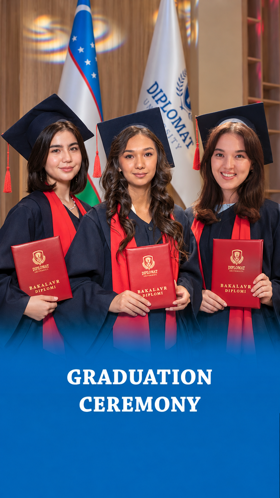 GRADUATION CEREMONY — mehnat, bilim va orzular natijaga aylangan kun!