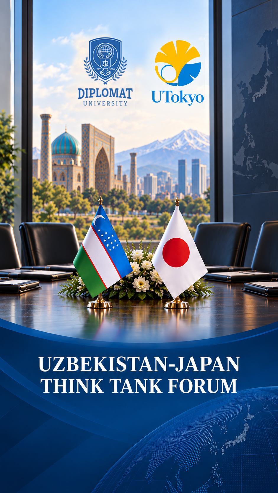 THE UNIVERSITY OF TOKYO BILAN HAMKORLIKDA XALQARO ILMIY ANJUMAN TASHKIL ETILDI