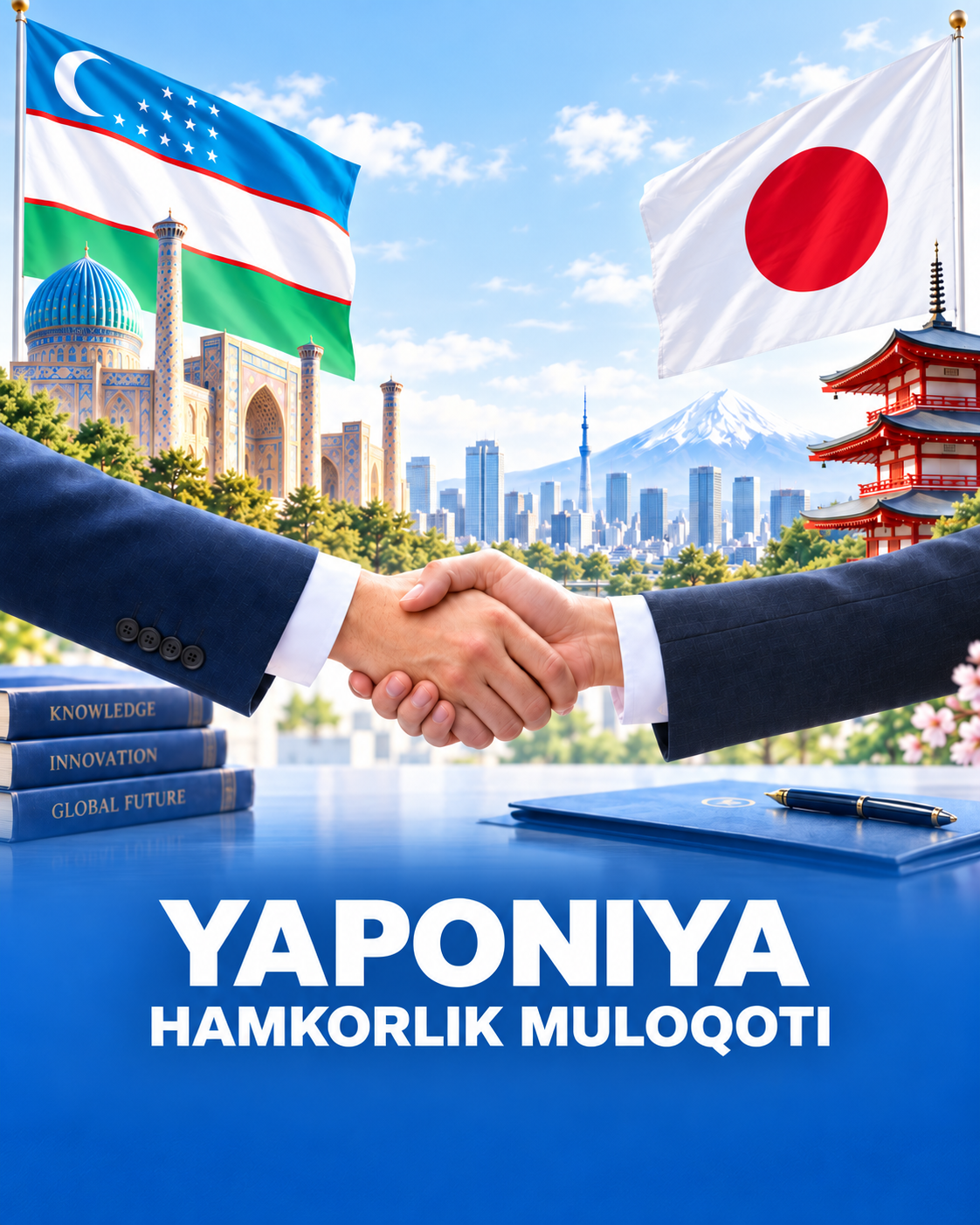 O'zbekistonning Yaponiyadagi elchixonasi bilan hamkorlikda OTM o'rtasida hamkorlik aloqalari muhokama qilindi