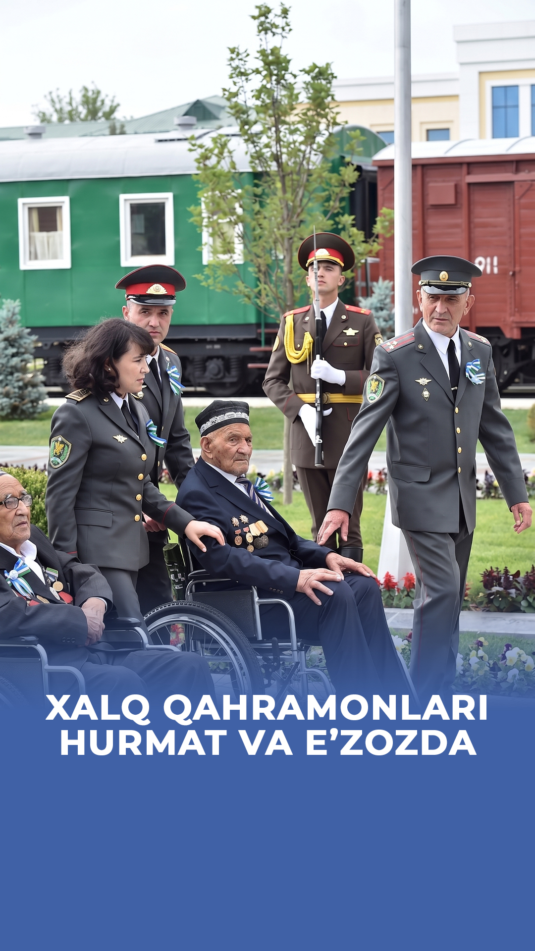 Xalq qahramonlari hurmat va e'zozda