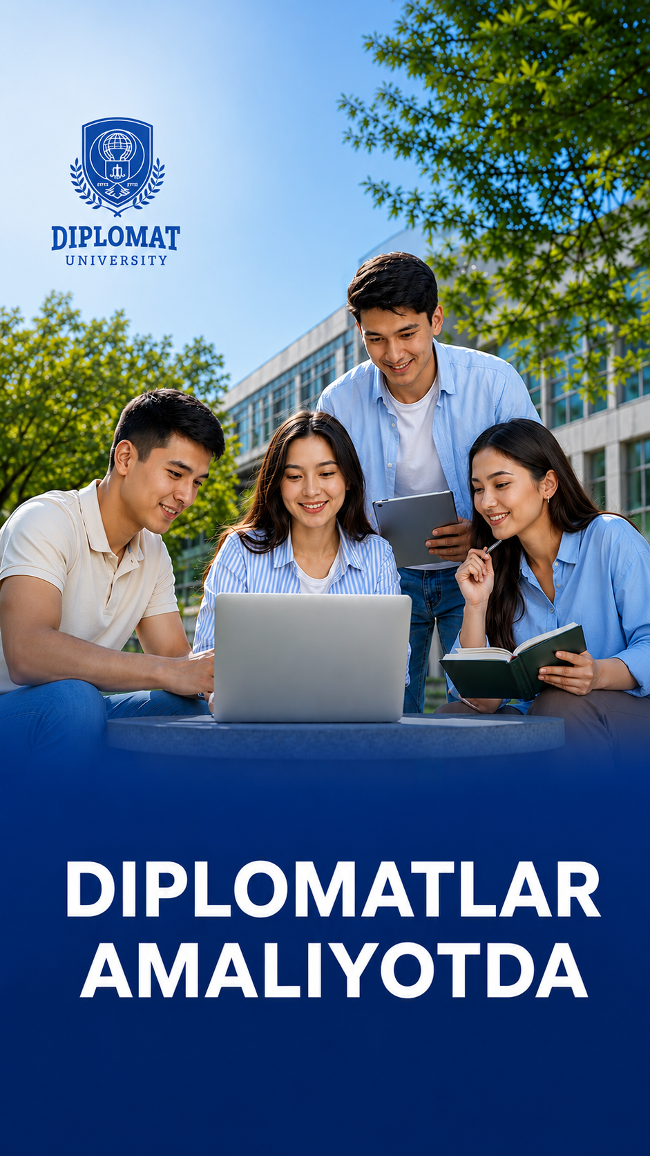 Talabalarimiz xalq diplomatiyasi amalda qanday ishlashi bilan tanishdilar!