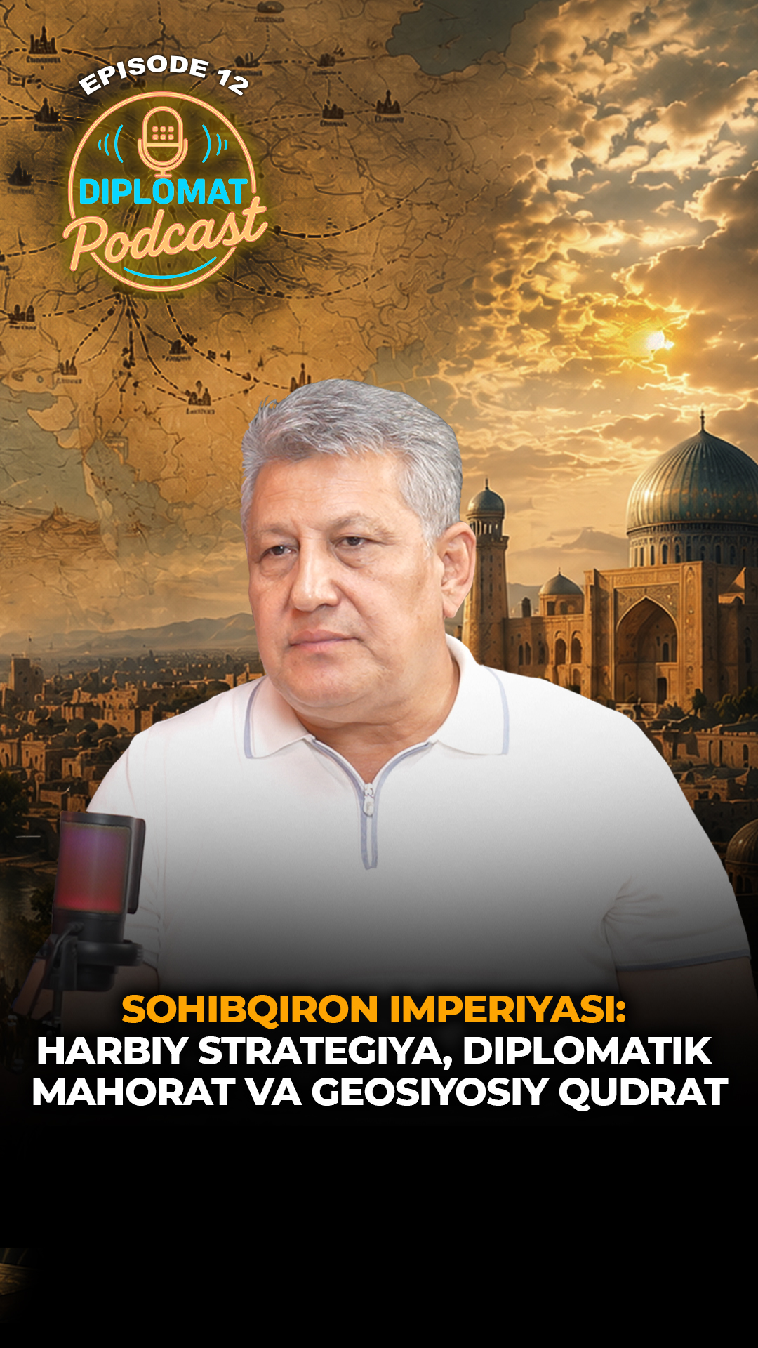 Navbatdagi podcast mehmoni siyosiy fanlar doktori, professor To'lqin Alimardonov